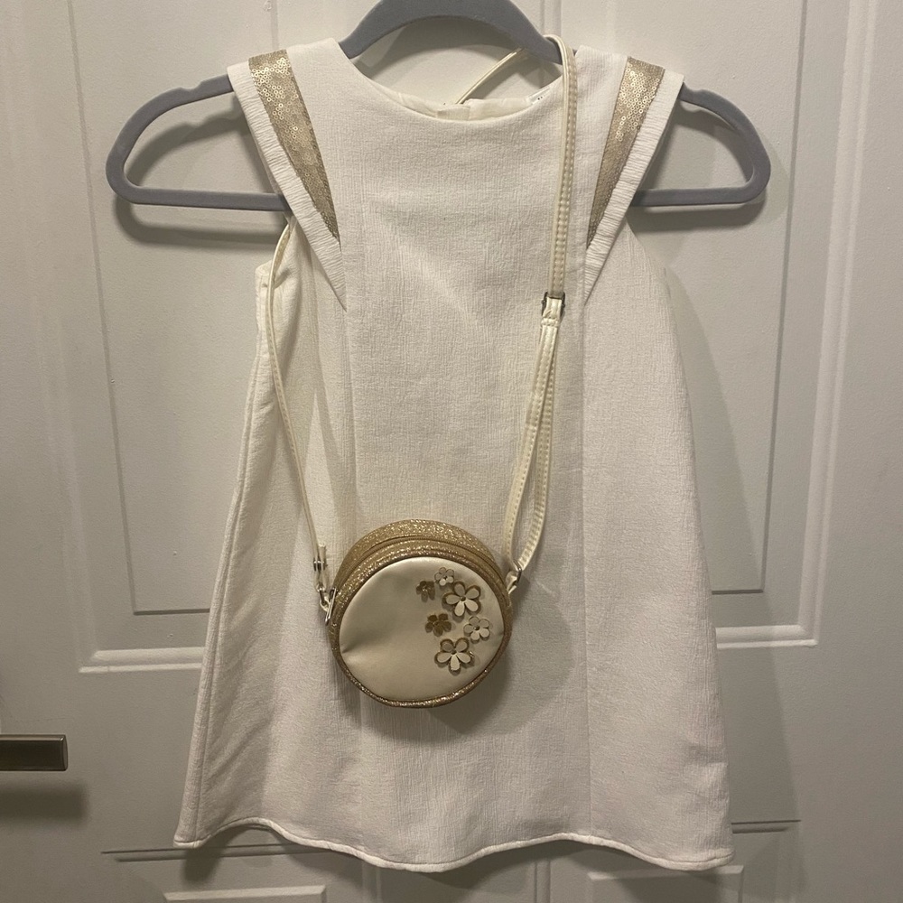 Okaidi SUPER elegant girl’s dress+purse!